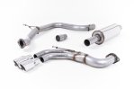 Milltek Sportauspuff Seat Leon FR 2.0 TDI 184PS SC and 5-door (manual and DSG-auto) SSXSE162