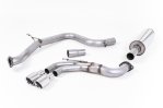 Milltek Sportauspuff VW Golf 7 GTD 2.0 TDI 185PS SSXVW241