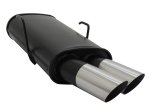 Novus Sport Endschalldämpfer für Peugeot 106 2x76mm MS-Design A1062E76S