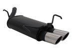Novus Sport Endschalldämpfer für Opel Corsa C 2x76mm SR-Design A1142E76SR