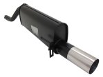 Novus Sport Endschalldämpfer für Opel Corsa D Facelift 1x90mm RL-Design A1151E90RL