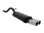 Novus Sport Endschalldämpfer für Opel Corsa D 2x76mm A1152E76