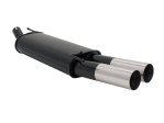 Novus Sport Endschalldämpfer für Opel Corsa D 2x76mm RL-Design A1152E76RL