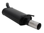 Novus Sport Endschalldämpfer für Opel Corsa B 1x76mm RL-Design A1171E76RL