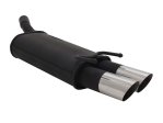 Novus Sport Endschalldämpfer für Opel Corsa B 2x76mm MS-Design A1172E76S