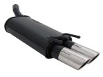 Novus Sport Endschalldämpfer für Opel Corsa B 2x76mm SR-Design A1172E76SR