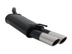Novus Sport Endschalldämpfer für Opel Tigra A 2x76mm SR-Design A1182E76SR