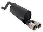 Novus Sport Endschalldämpfer für Alfa Romeo Mito / Fiat Grande Punto Abarth 2x76mm A1612E76