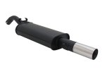 Novus Sport Endschalldämpfer für VW Golf 2 19E 1x76mm RL-Design A1901E76RL
