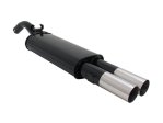 Novus Sport Endschalldämpfer für VW Golf 2 19E 2x76mm RL-Design A1902E76RL