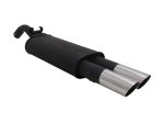 Novus Sport Endschalldämpfer für VW Golf 2 19E 2x76mm MS-Design A1902E76S