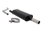 Novus Sport Endschalldämpfer für VW Polo 2/3 86C 1x60mm A1941E60