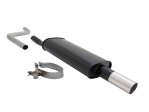 Novus Sport Endschalldämpfer für VW Polo 2/3 86C 1x76mm RL-Design A1941E76RL