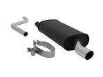 Novus Sport Endschalldämpfer für VW Polo 2/3 86C 1x60mm S-Design A1941S