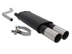 Novus Sport Endschalldämpfer für VW Polo 2/3 86C 2x90mm RL-Design A1942E90RL