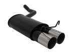 Novus Sport Endschalldämpfer für Mercedes 190 W201 2x90mm RL-Design A2012E90RL