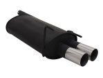 Novus Sport Endschalldämpfer für Mercedes C-Klasse W202 / W208 2x76mm RL-Design A2022E76RL