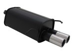 Novus Sport Endschalldämpfer 2x76mm für Mercedes C-Klasse W203 S203 A2032E76