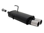 Novus Sport Endschalldämpfer für Peugeot 206 2x76mm A2062E76