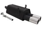 Novus Sport Endschalldämpfer für BMW 3er E36 316 / 318 2x90mm A2202E90