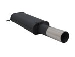 Novus Sport Endschalldämpfer für VW Golf 1 Cabrio 1x90mm RL-Design A2251E90RL