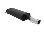 Novus Sport Endschalldämpfer für VW Golf 1 Cabrio 1x60mm S-Design A2251S