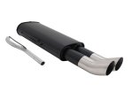 Novus Sport Endschalldämpfer für VW Passat 35i 2x76mm DTM A2292ED76