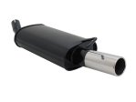 Novus Sport Endschalldämpfer für Ford Fiesta MK3 GFJ 1x76mm A2351E76