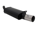 Novus Sport Endschalldämpfer für Ford Fiesta MK3 GFJ 1x90mm RL-Design A2351E90RL