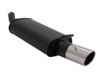Novus Sport Endschalldämpfer für Ford Fiesta MK3 GFJ 1x90mm SR-Design A2351E90SR