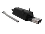 Novus Sport Endschalldämpfer für BMW 3er E36 320 / 323 2x76mm RL-Design A2422E76RL