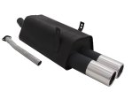 Novus Sport Endschalldämpfer für BMW 3er E36 320 / 323 2x90mm A2422E90