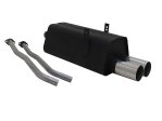 Novus Sport Endschalldämpfer für BMW 3er E36 325i 2x76mm RL-Design A2522E76RL