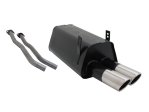 Novus Sport Endschalldämpfer für BMW 3er E36 325i 2x76mm SR-Design A2522E76SR