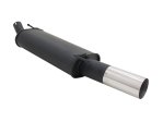 Novus Sport Endschalldämpfer für VW Golf 3 / Golf 4 Cabrio 1x90mm RL-Design A2531E90RL