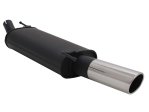 Novus Sport Endschalldämpfer für VW Golf 3 / Golf 4 Cabrio 1x90mm SR-Design A2531E90SR