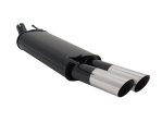 Novus Sport Endschalldämpfer für VW Golf 3 / Golf 4 Cabrio 2x76mm MS-Design A2532E76S