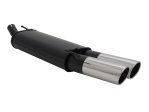 Novus Sport Endschalldämpfer für VW Golf 3 / Golf 4 Cabrio 2x90mm SR-Design A2532E90SR