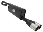 Novus Sport Endschalldämpfer für Seat Ibiza 6J / 6P 2x76mm RL-Design A2602E76RL