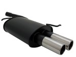 Novus Sport Endschalldämpfer für Audi A4 B6 / 8E 2x76mm A2672E76