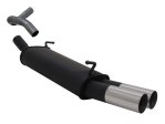 Novus Sport Endschalldämpfer für Seat Ibiza 6L 2x76mm RL-Design A2702E76RL