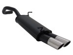 Novus Sport Endschalldämpfer für Seat Ibiza 6L 2x76mm SR-Design A2702E76SR