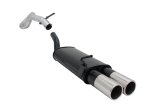 Novus Sport Endschalldämpfer für Audi A3 / Seat Leon / VW Golf 4 / VW New Beetle 2x90mm A2752E90