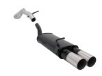 Novus Sport Endschalldämpfer für Audi A3 / Seat Leon / VW Golf 4 / VW New Beetle 2x90mm RL-Design A2752E90RL