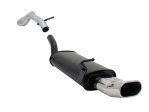 Novus Sport Endschalldämpfer für Audi A3 / Seat Leon / VW Golf 4 / VW New Beetle 135x75mm DTM A2752EDTM