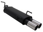 Novus Sport Endschalldämpfer für Opel Vectra B 2x76mm RL-Design A2802E76RL