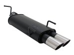 Novus Sport Endschalldämpfer für Opel Vectra B 2x76mm MS-Design A2802E76S