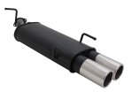 Novus Sport Endschalldämpfer für Opel Vectra B 2x90mm A2802E90