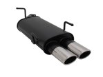Novus Sport Endschalldämpfer für Opel Vectra B 2x85/58mm AM-Design A2802EAM