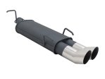 Novus Sport Endschalldämpfer für Opel Vectra B 2x90mm DTM A2802ED90